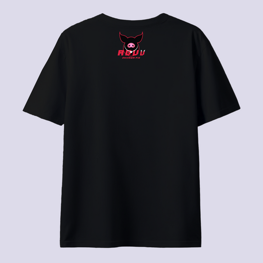 AGUu アグー (レッド / 黒T)