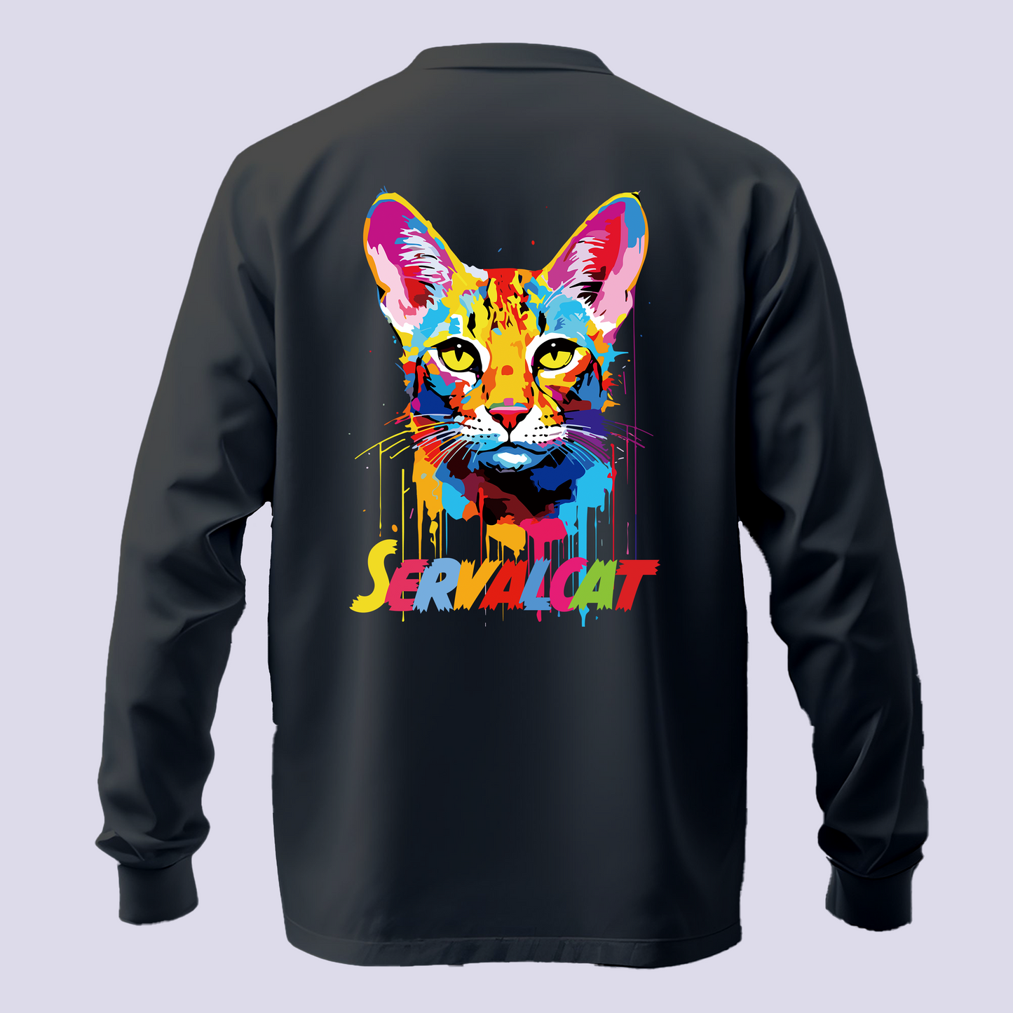 SERVALCATサーバルキャット③（バックプリント）/ ロンT