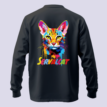 SERVALCATサーバルキャット③（バックプリント）/ ロンT