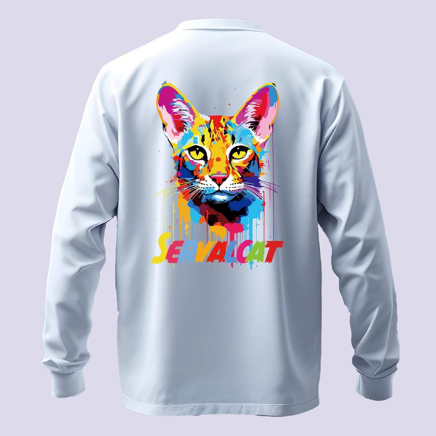 SERVALCATサーバルキャット④（バックプリント）/ ロンT