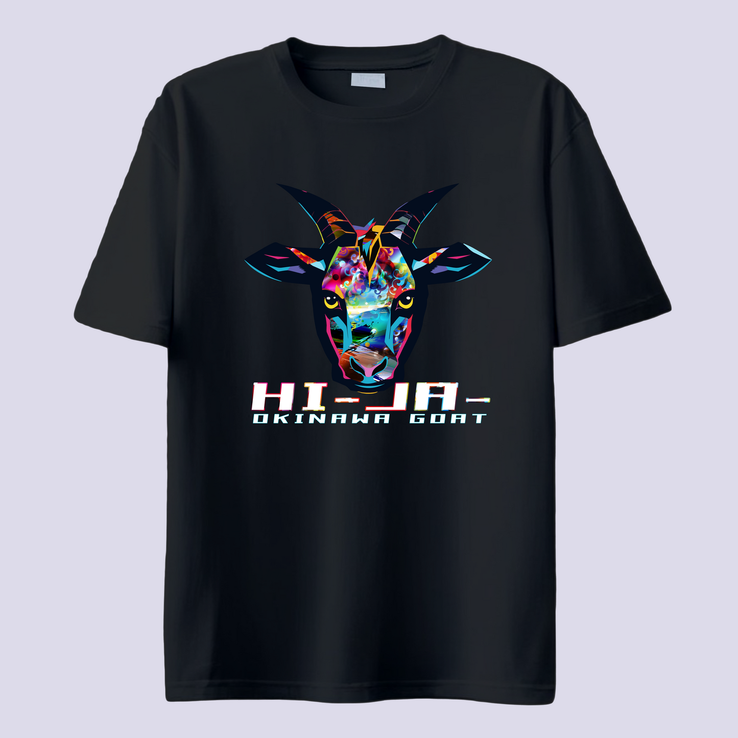 HI-JA- ヒージャー  歌舞伎 / 黒T（島ヤギ Okinawa goat Kabuki）