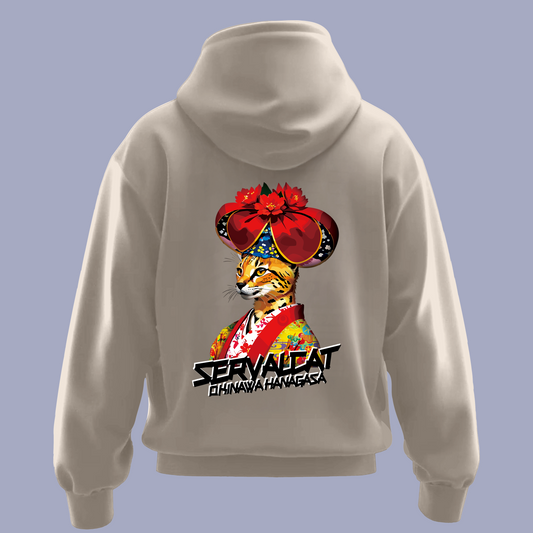 花笠サーバル（バックプリント）/ パーカー