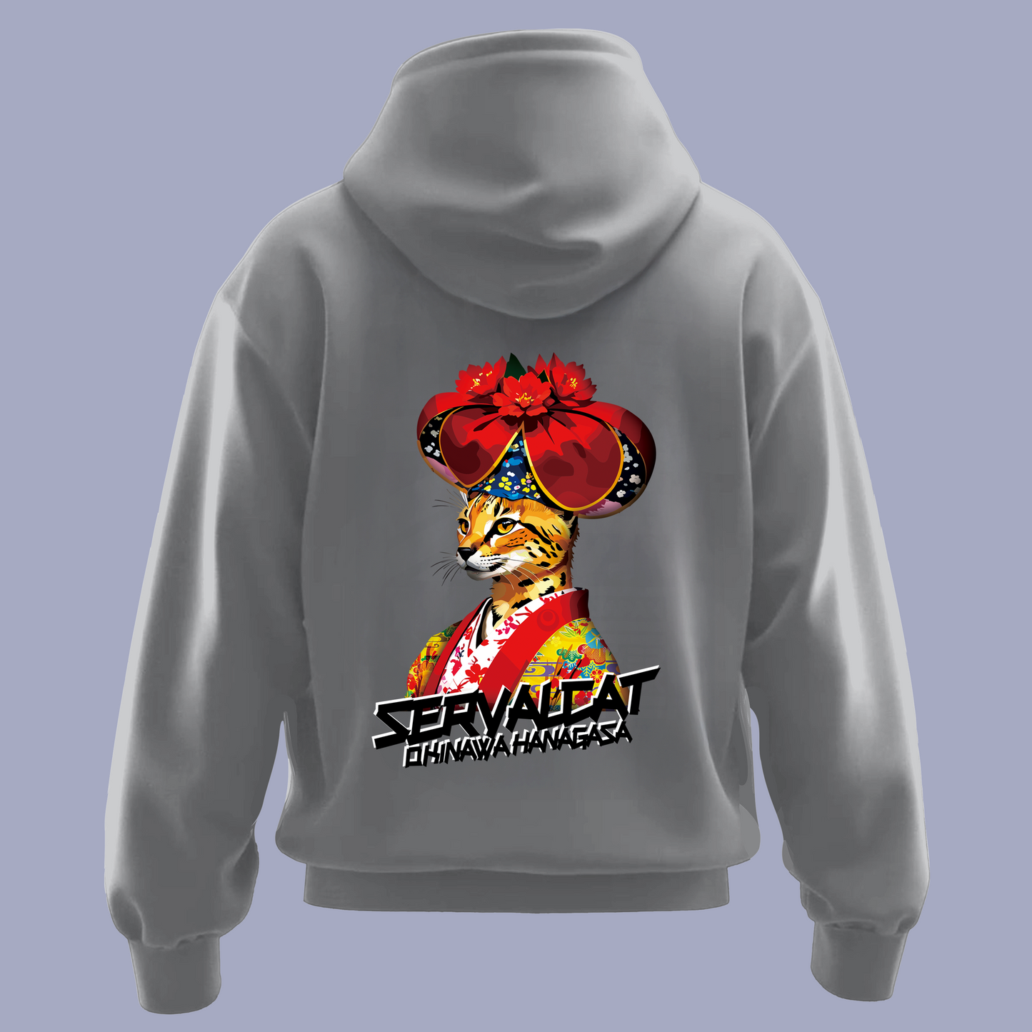 花笠サーバル（バックプリント）/ パーカー