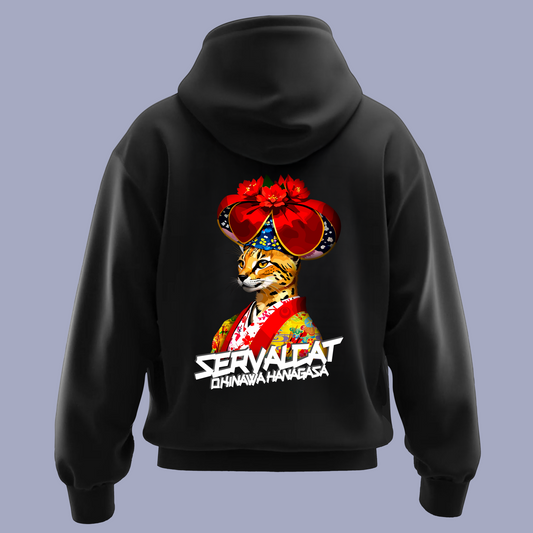 花笠サーバル（バックプリント）/ パーカー