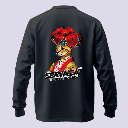 花笠サーバル（バックプリント）/ ロンT