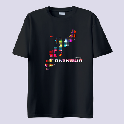 沖縄ピクセルTシャツ　