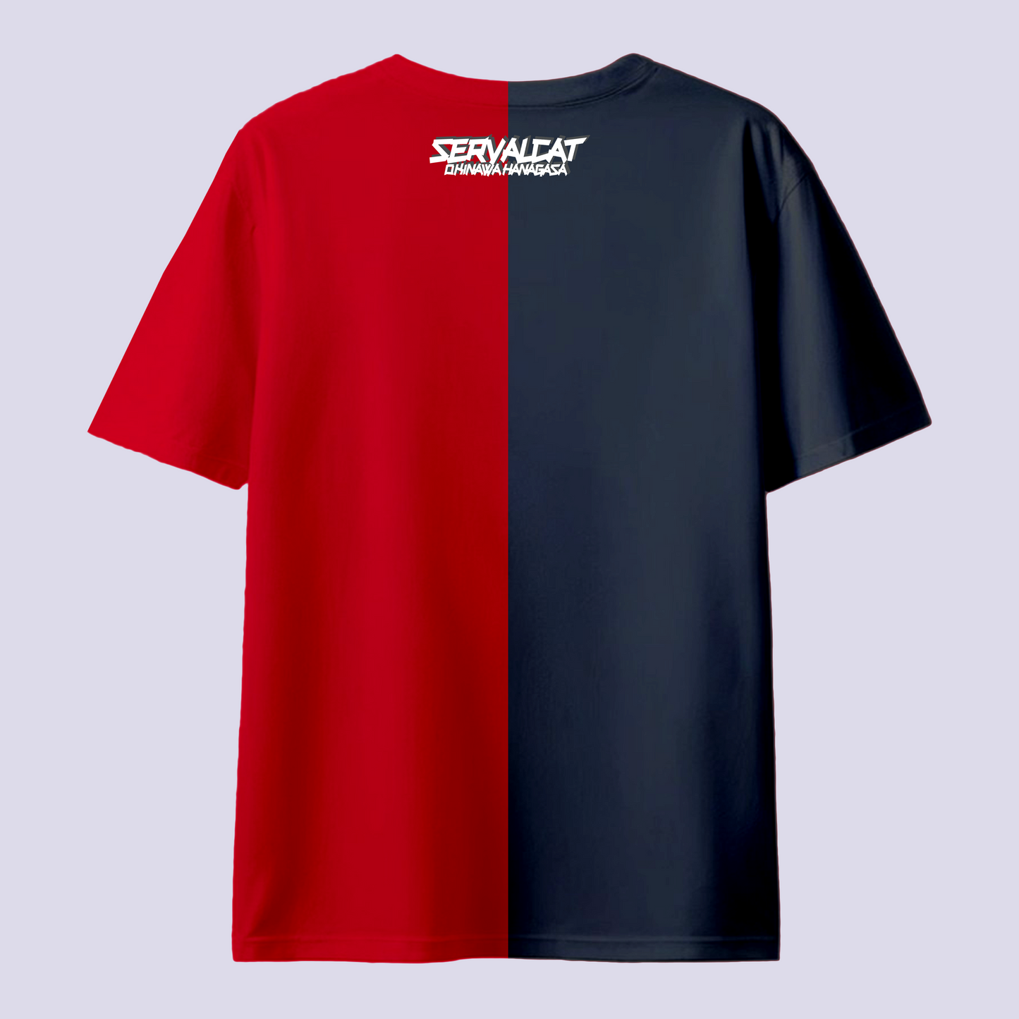 花笠サーバル / バイカラーTシャツ【数量限定】