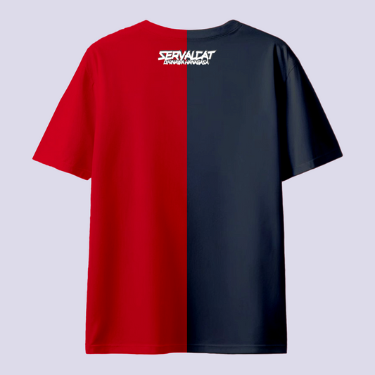 花笠サーバル / バイカラーTシャツ【数量限定】