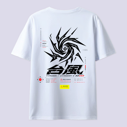 台風 CATEGORY5 / 白T