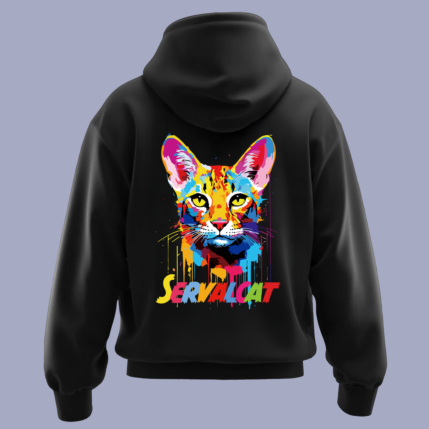 SERVALCATサーバルキャット③（バックプリント）/パーカー