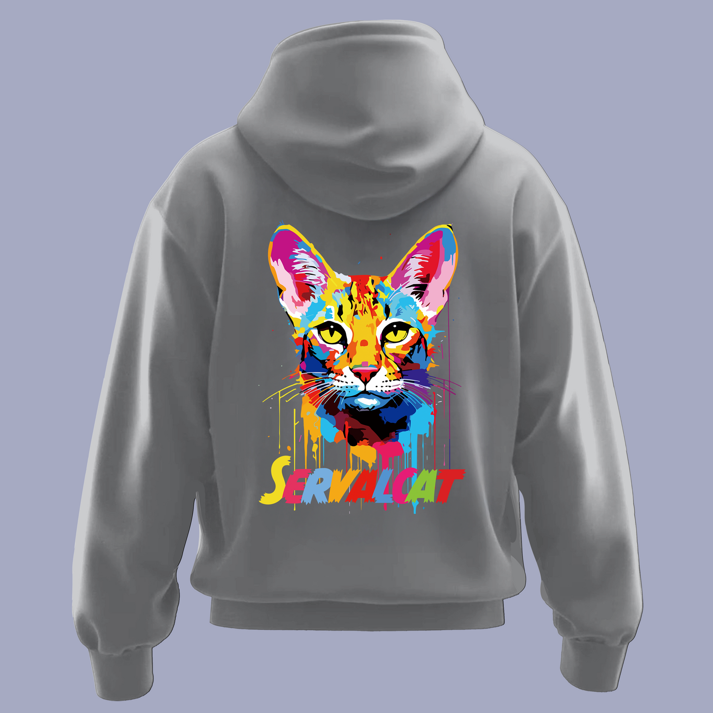 SERVALCATサーバルキャット③（バックプリント）/パーカー