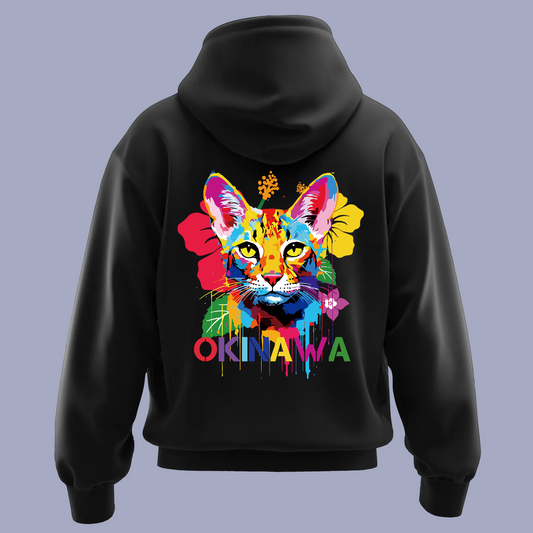 SERVALCATサーバルキャット④（バックプリント）/ パーカー